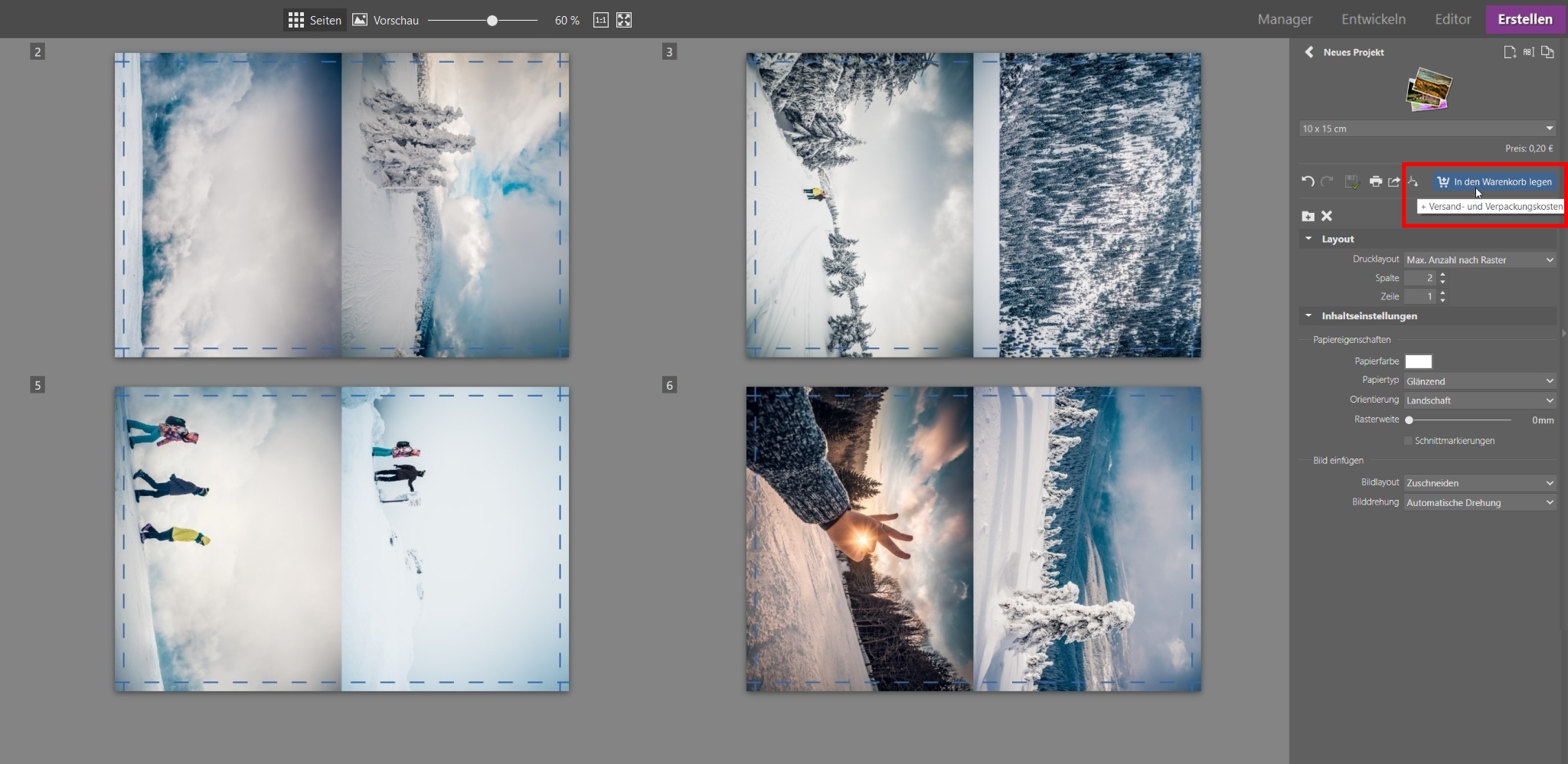 Mehrere Fotos Auf 1 Seite Drucken Erstellen Sie Ihre Fotocollage Fotografieren Lernen Von Zoner Photo Studio