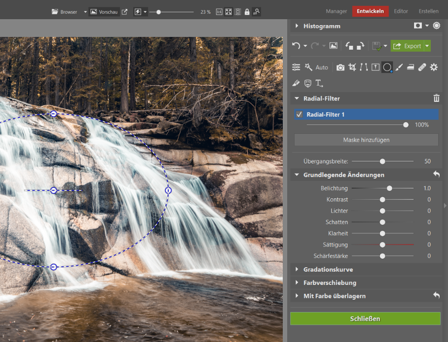5 Tipps zur kreativen Verwendung des Radialfilters