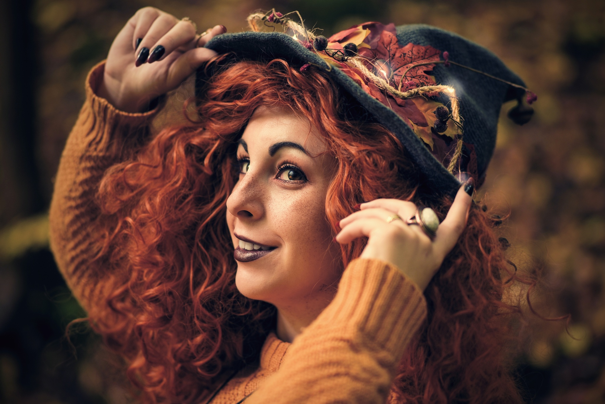Lassen Sie sich inspirieren! Halloween-Porträtfotografie und -bearbeitung