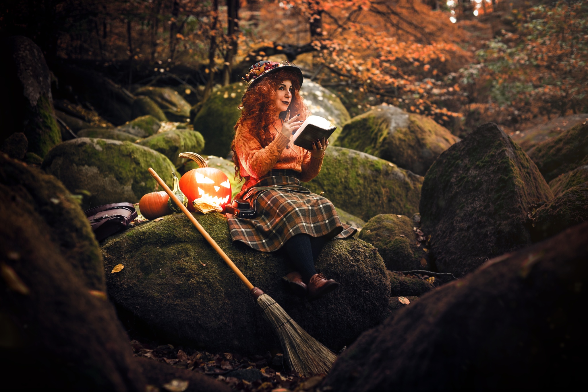 Lassen Sie sich inspirieren! Halloween-Porträtfotografie und -bearbeitung