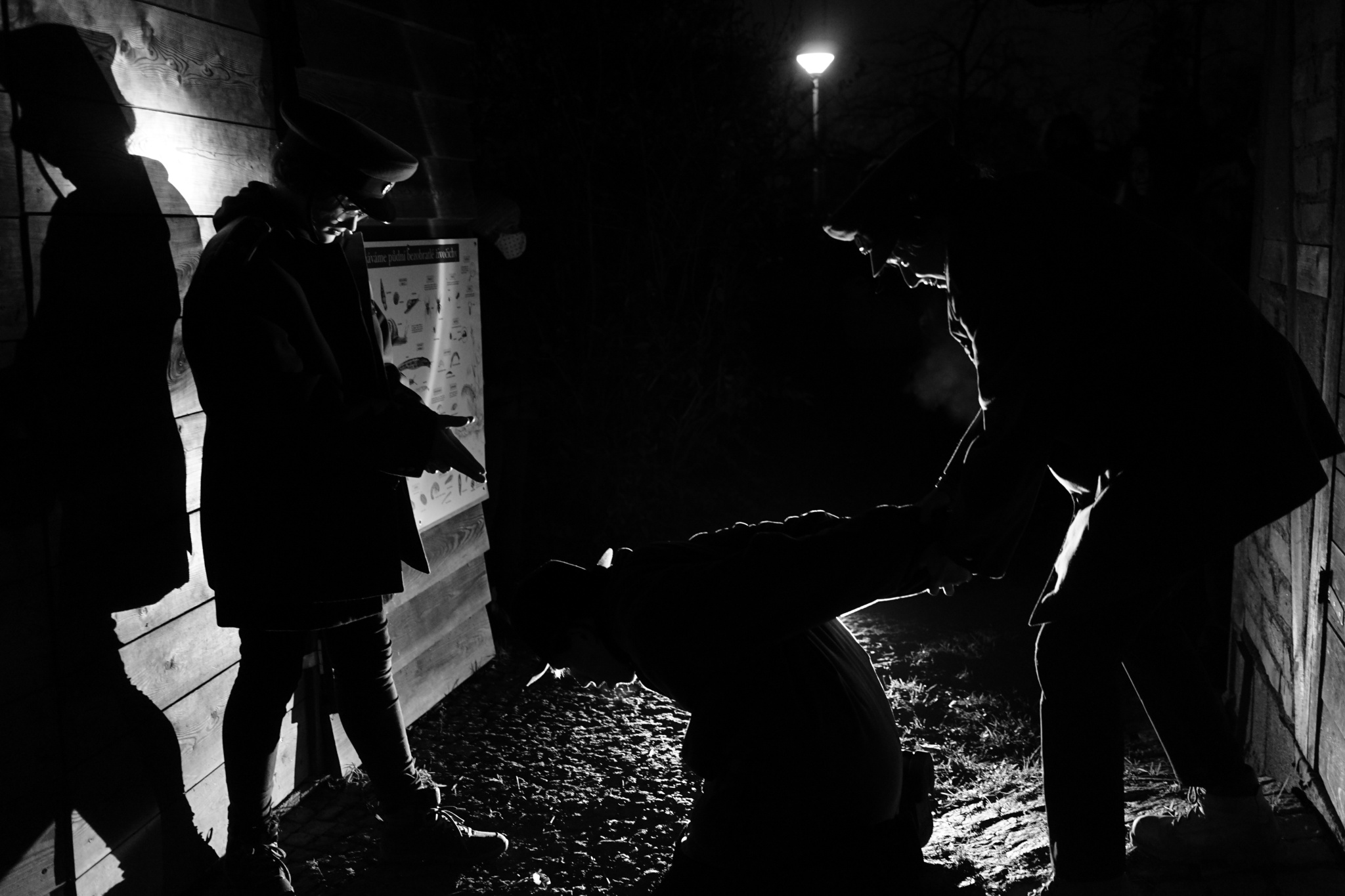 Nach Einbruch der Dunkelheit erblüht das Verbrechen - Fotografie im Film Noir Stil