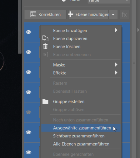 Wie entfernt man Spiegelungen von Brillen und anderen Glasgegenständen? Editor, Masken und Ebenen helfen Ihnen dabei