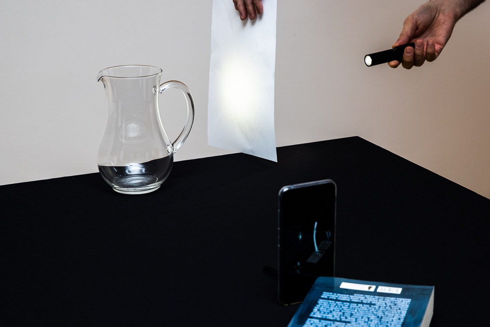 Glas zu Hause fotografieren