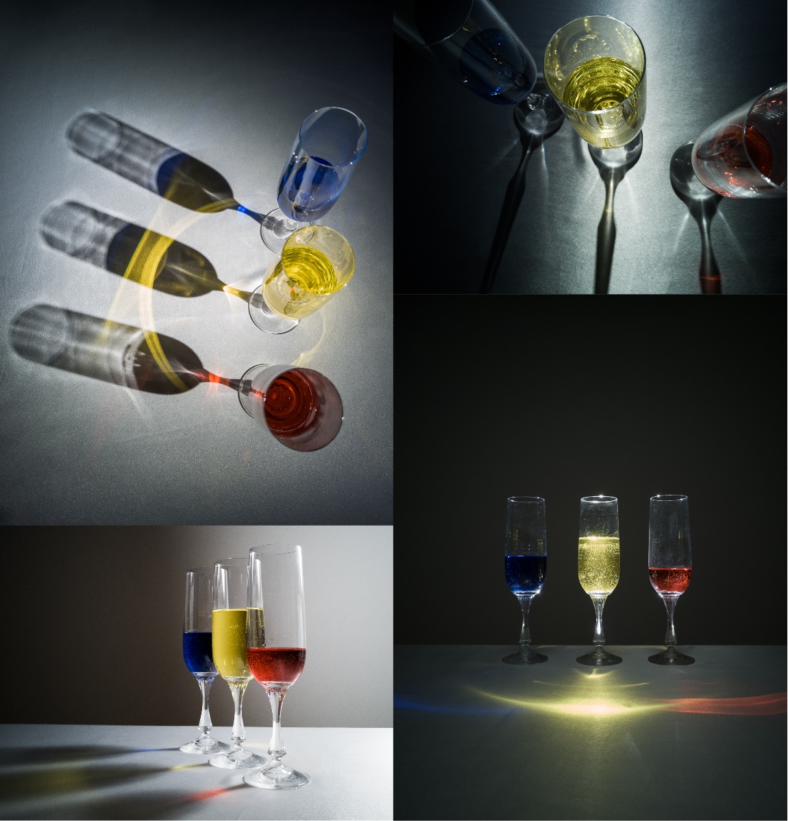 Glas zu Hause fotografieren