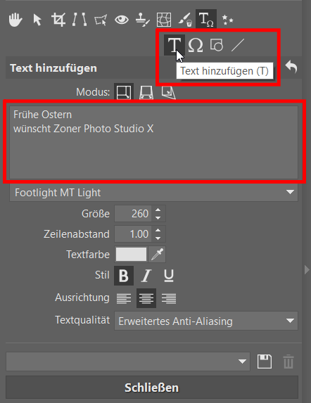 Erstellen Sie Osterkarten mit Ihren eigenen Fotos