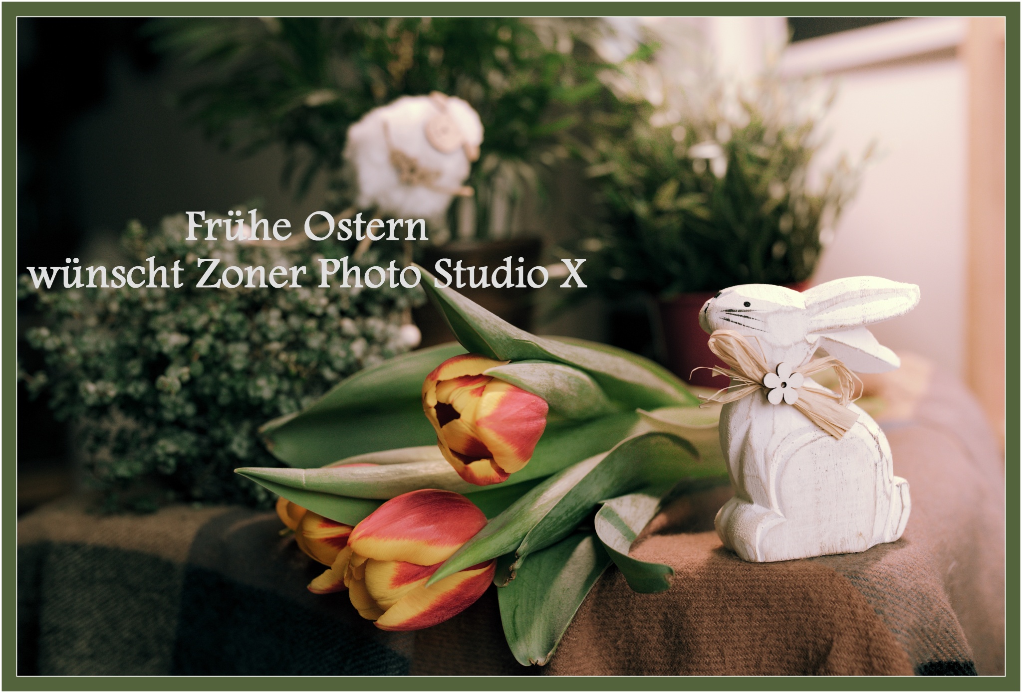 Erstellen Sie Osterkarten mit Ihren eigenen Fotos
