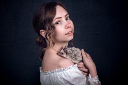 Fotografieren von Porträts mit Tieren