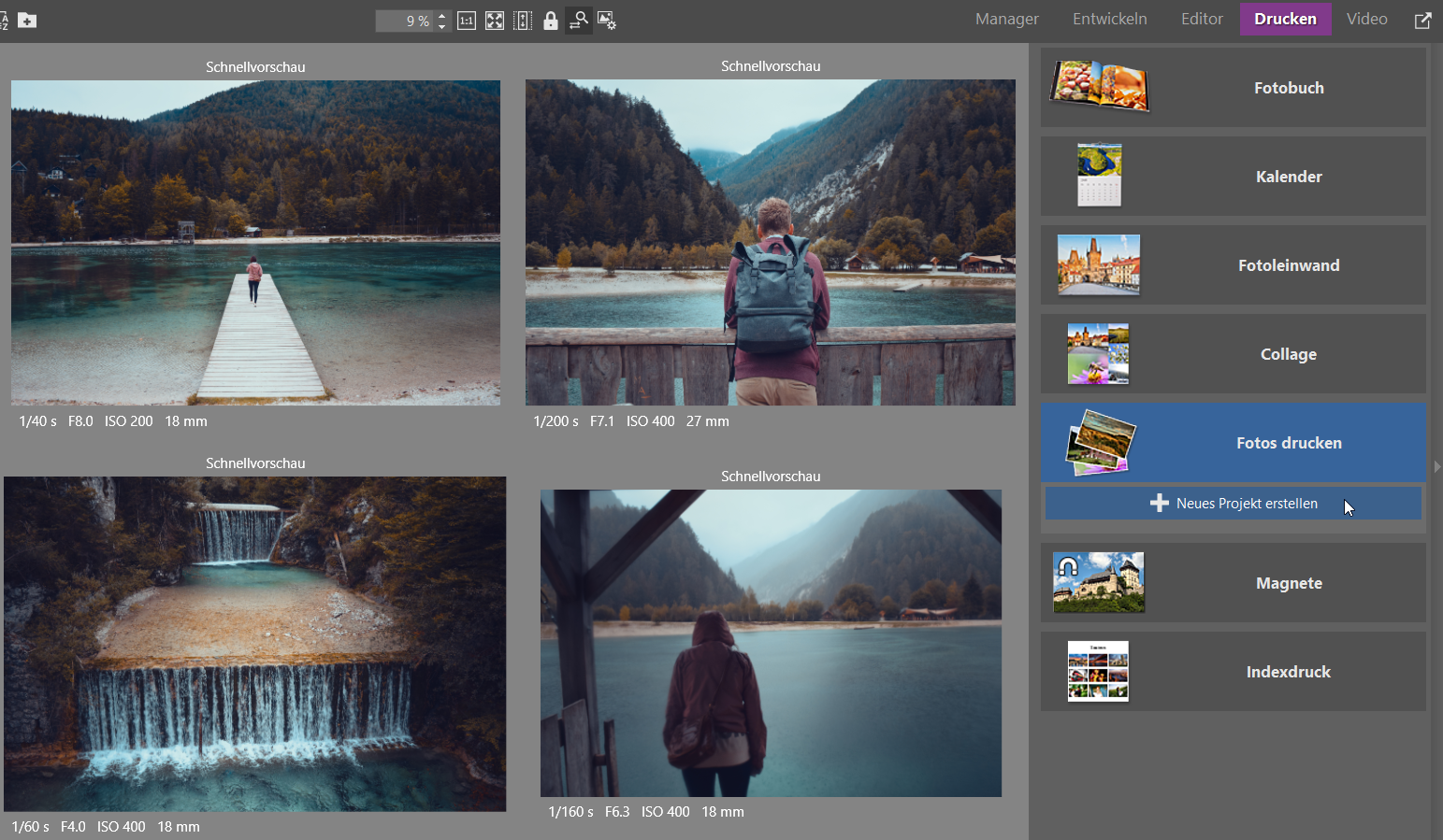 Fotos online drucken