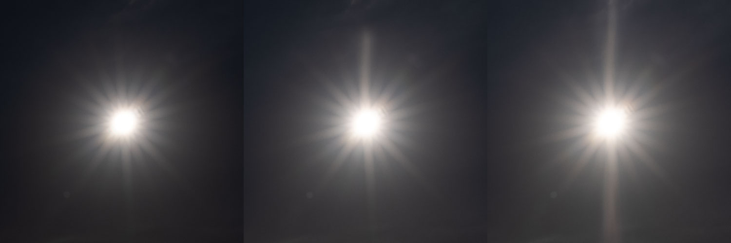 So fotografieren Sie Sonnensterne