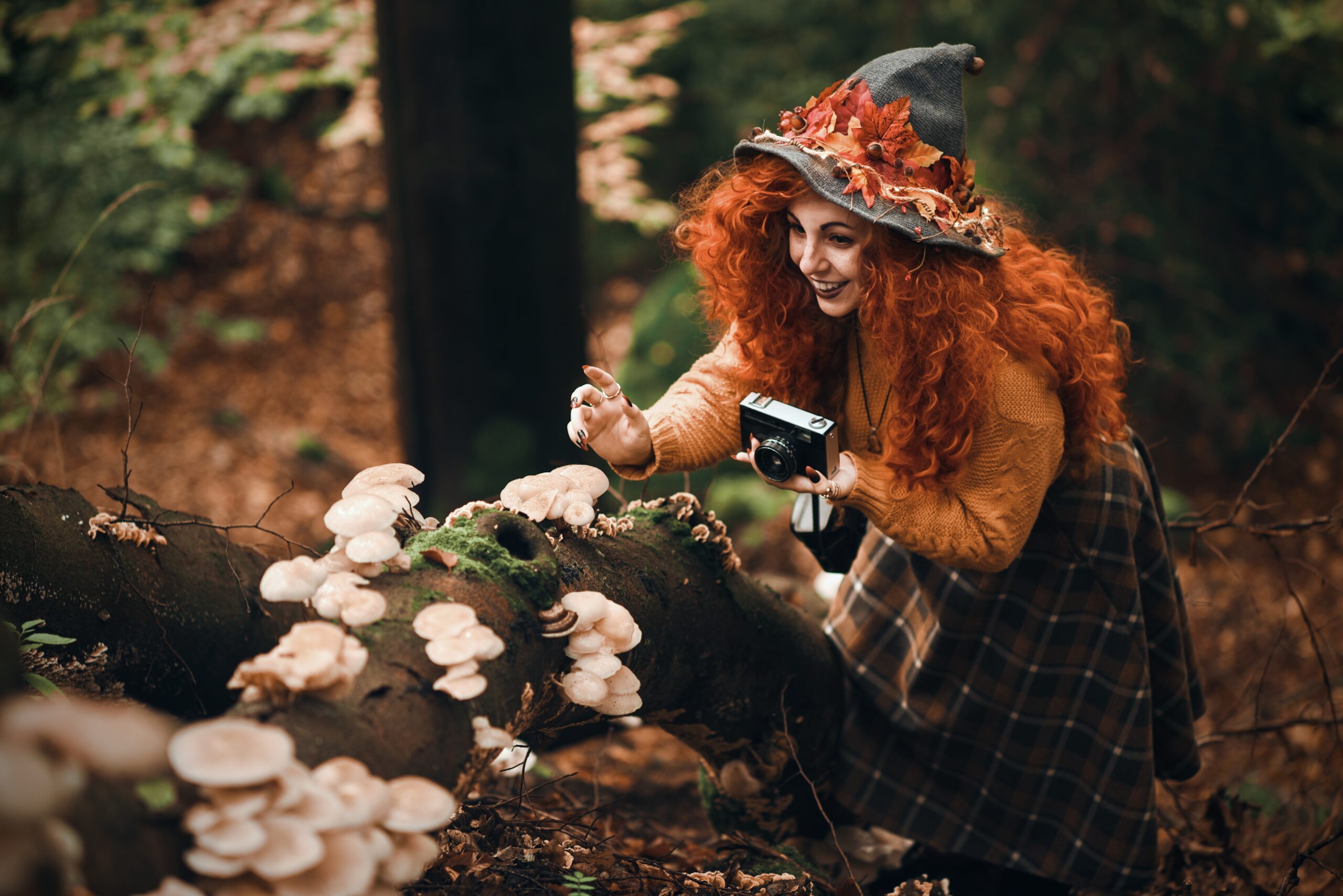 Halloween-inspirierte Fotografie