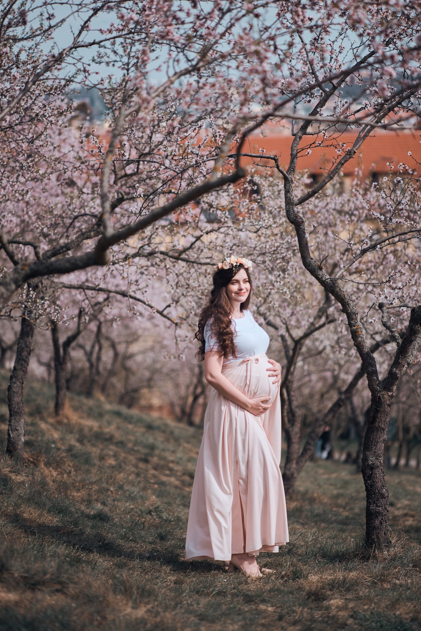 Schwangerschaftsfotografie in der Natur
