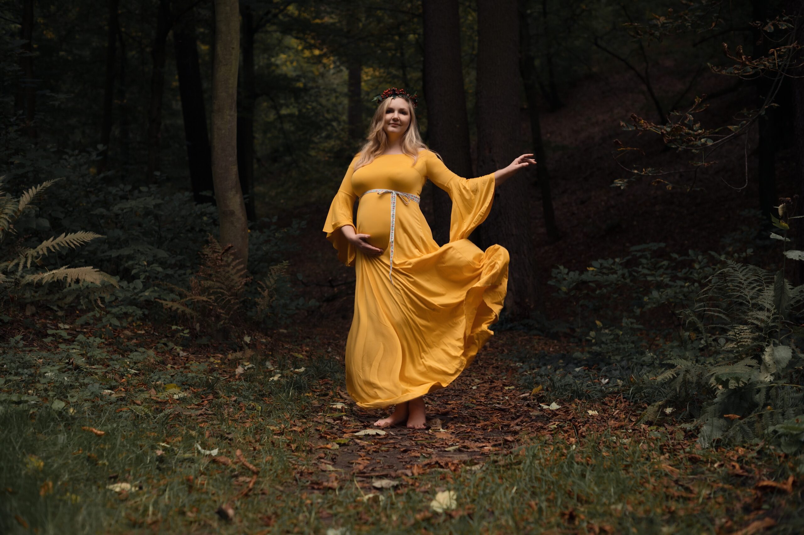Schwangerschaftsfotografie in der Natur