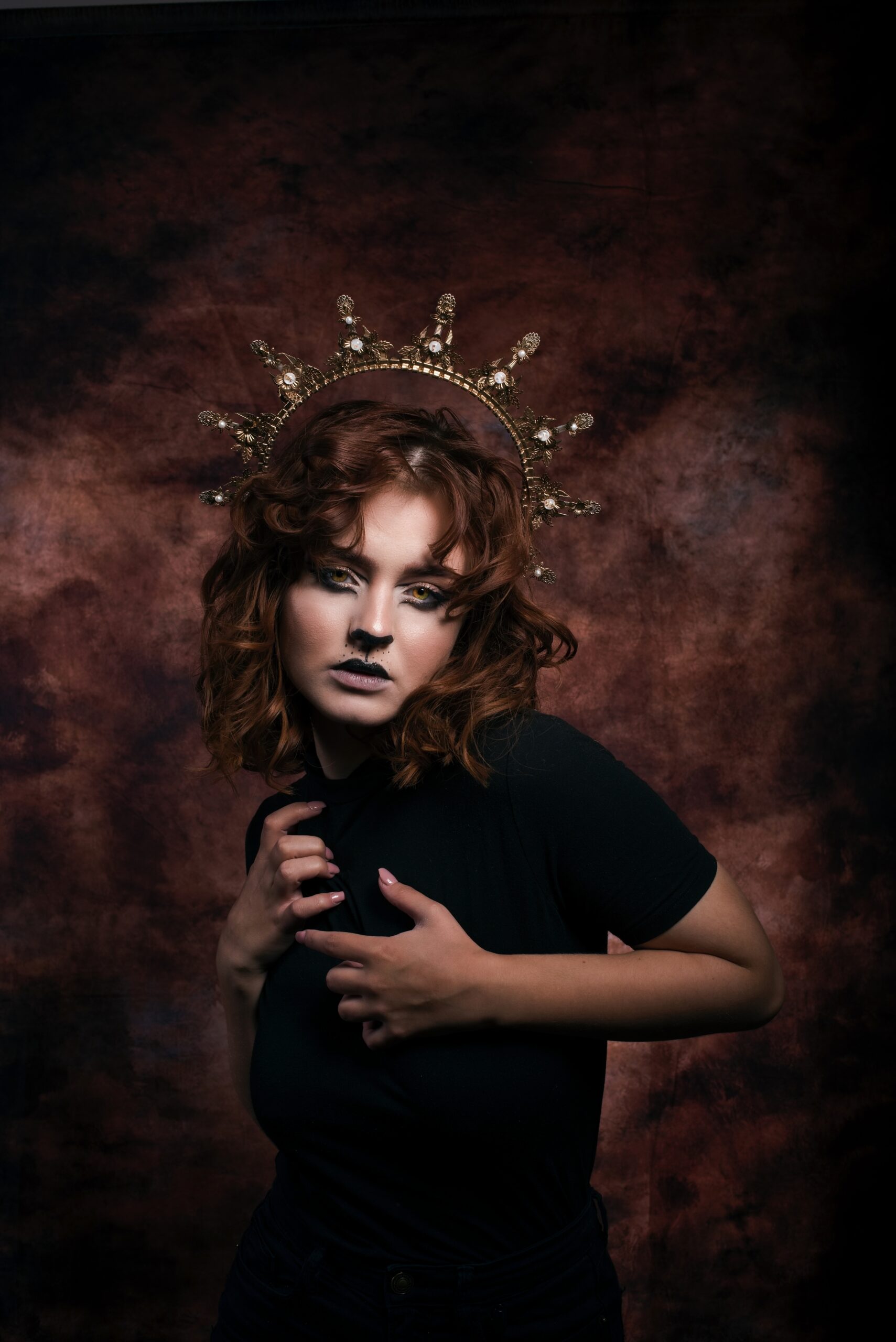 Erstes Fotoshooting im Studio