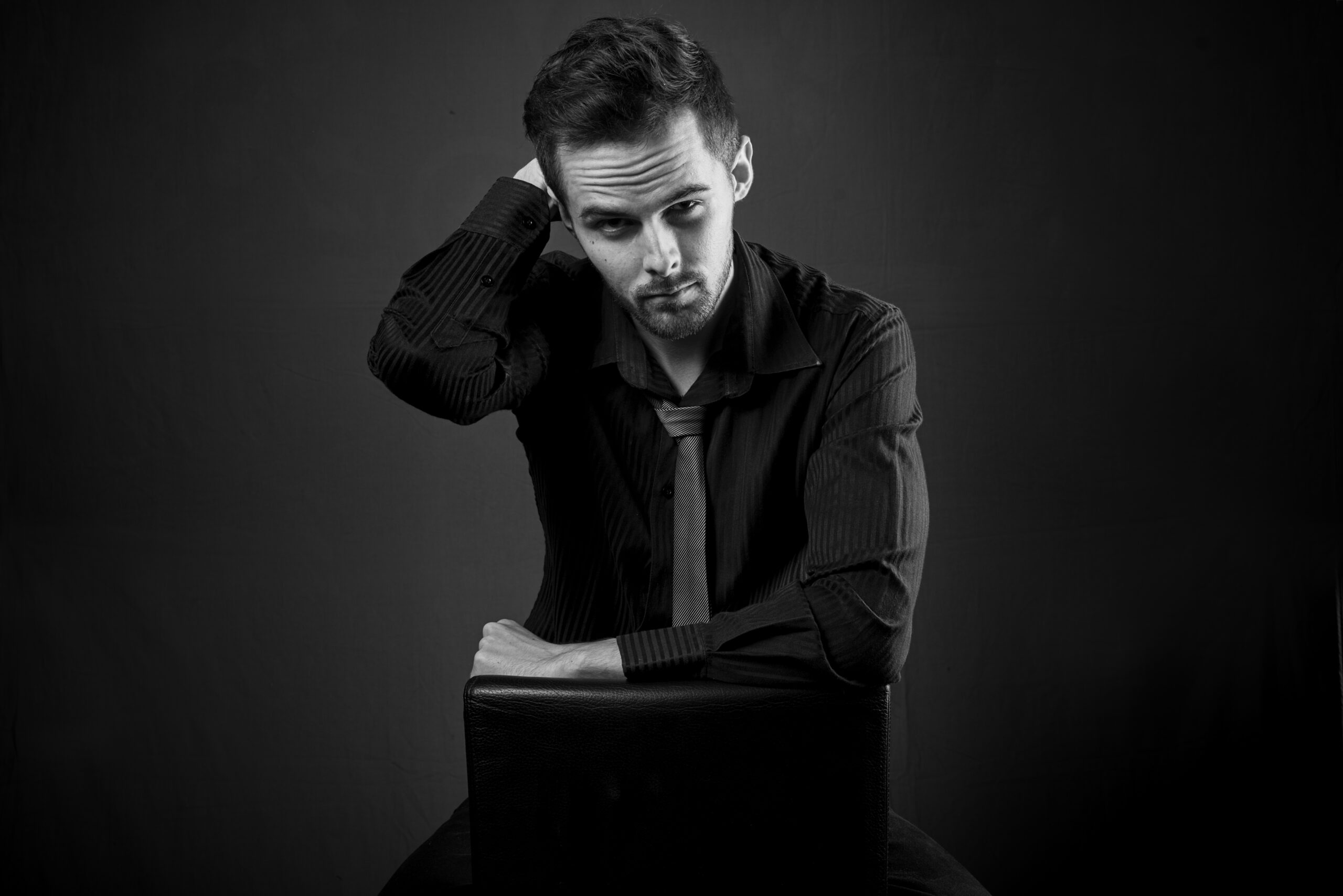 Erstes Fotoshooting im Studio