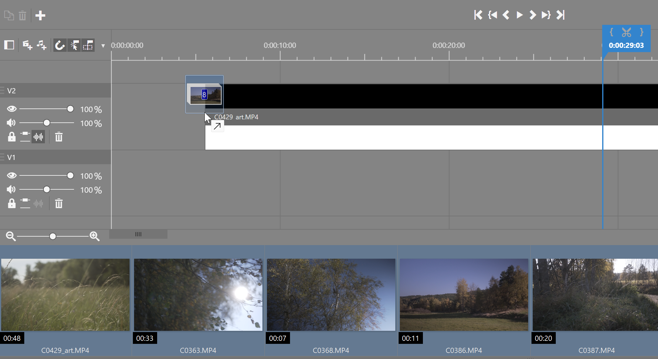 Verbesserte Videobearbeitung in ZPS X