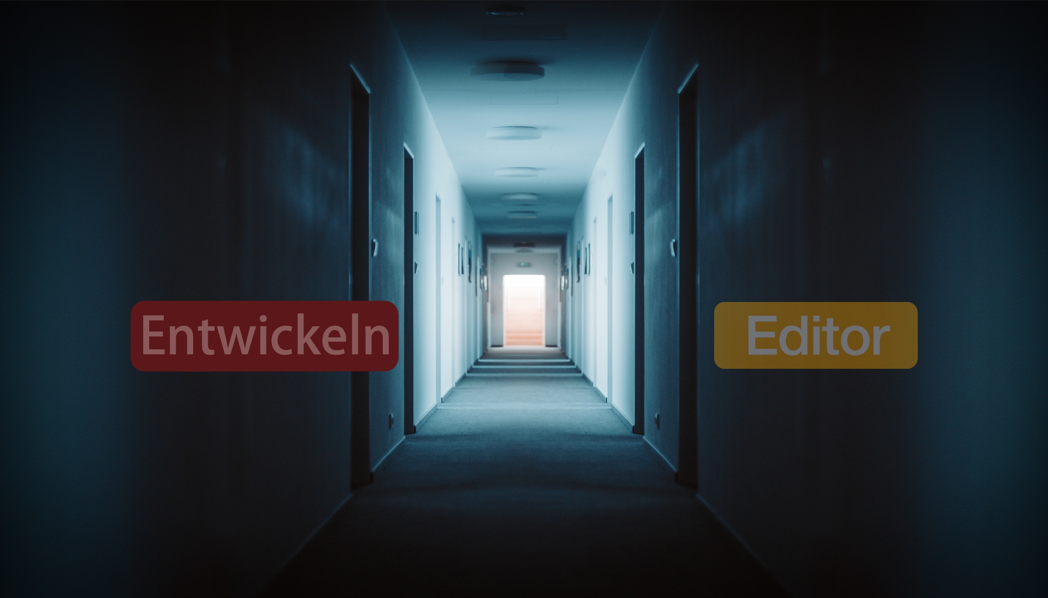 Verwendung der Module Entwickeln vs. Editor