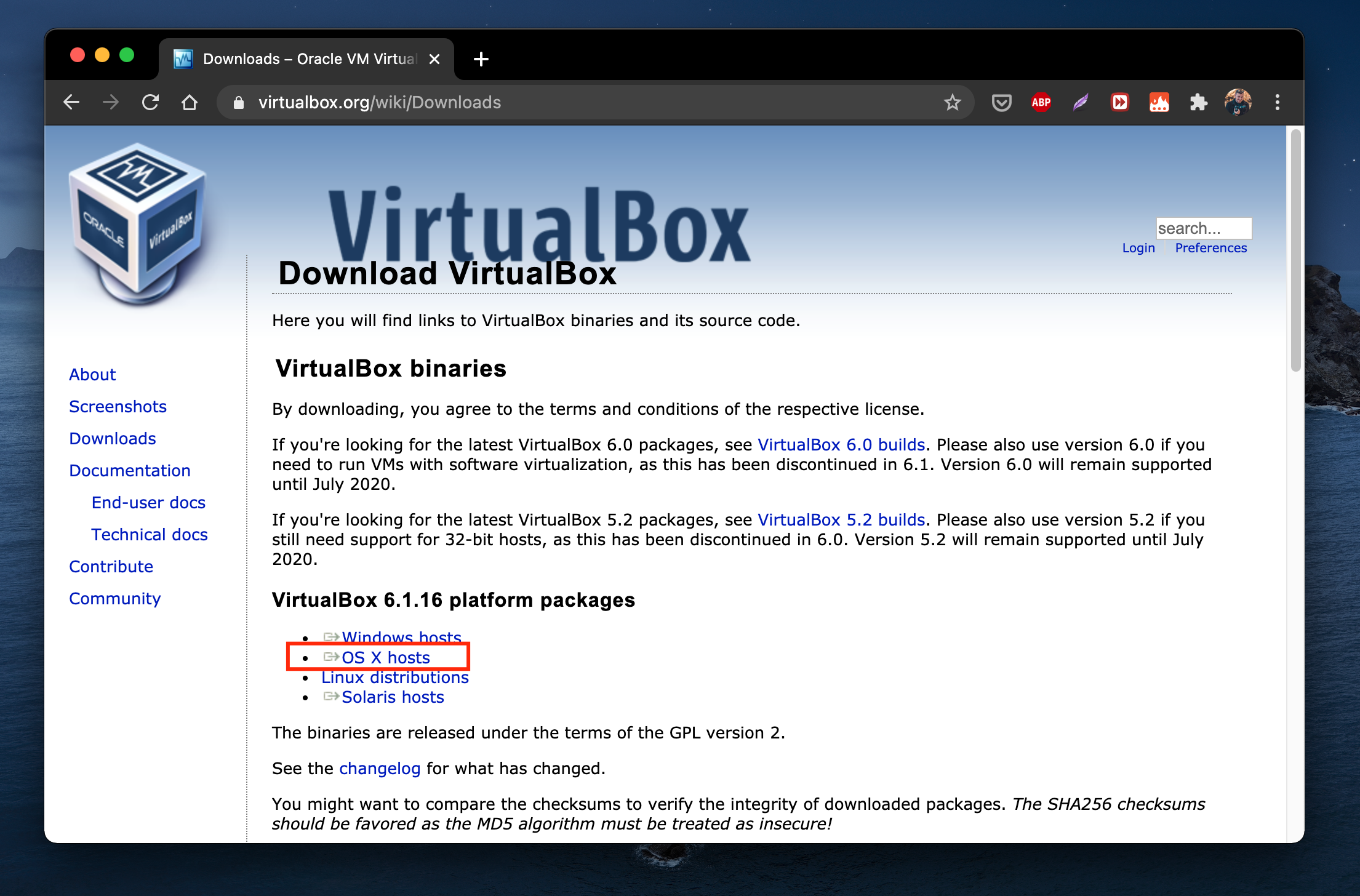 Ausführen von Zoner Studio auf dem Mac