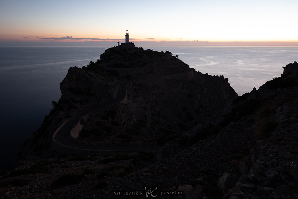 Geschichte eines Fotos Leuchtturm von Formentor