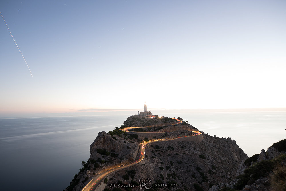 Geschichte eines Fotos Leuchtturm von Formentor