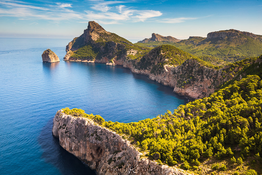 Geschichte eines Fotos Leuchtturm von Formentor
