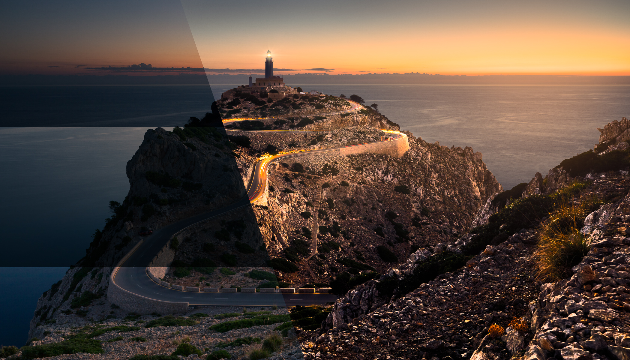 Geschichte eines Fotos Leuchtturm von Formentor