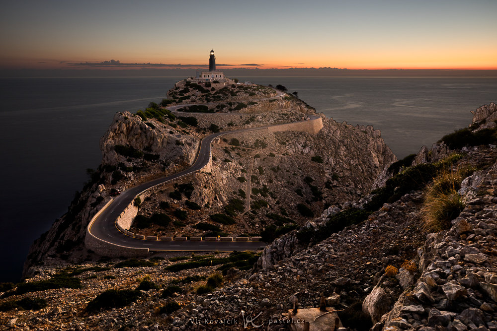 Geschichte eines Fotos Leuchtturm von Formentor