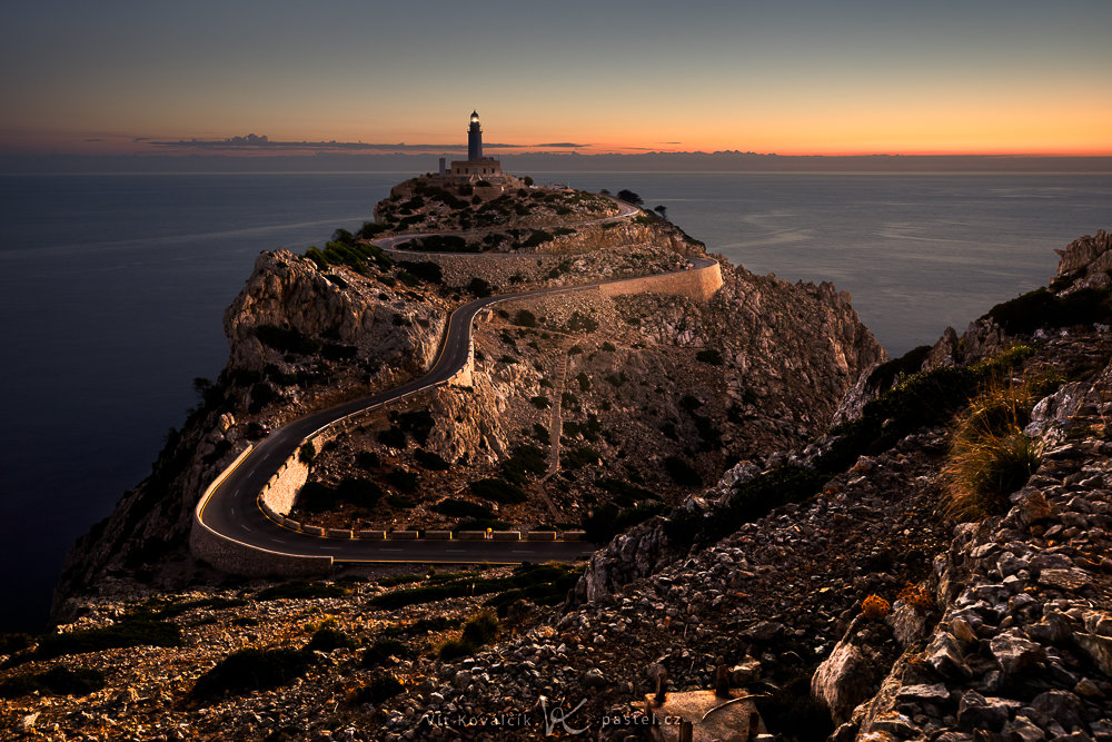 Geschichte eines Fotos Leuchtturm von Formentor