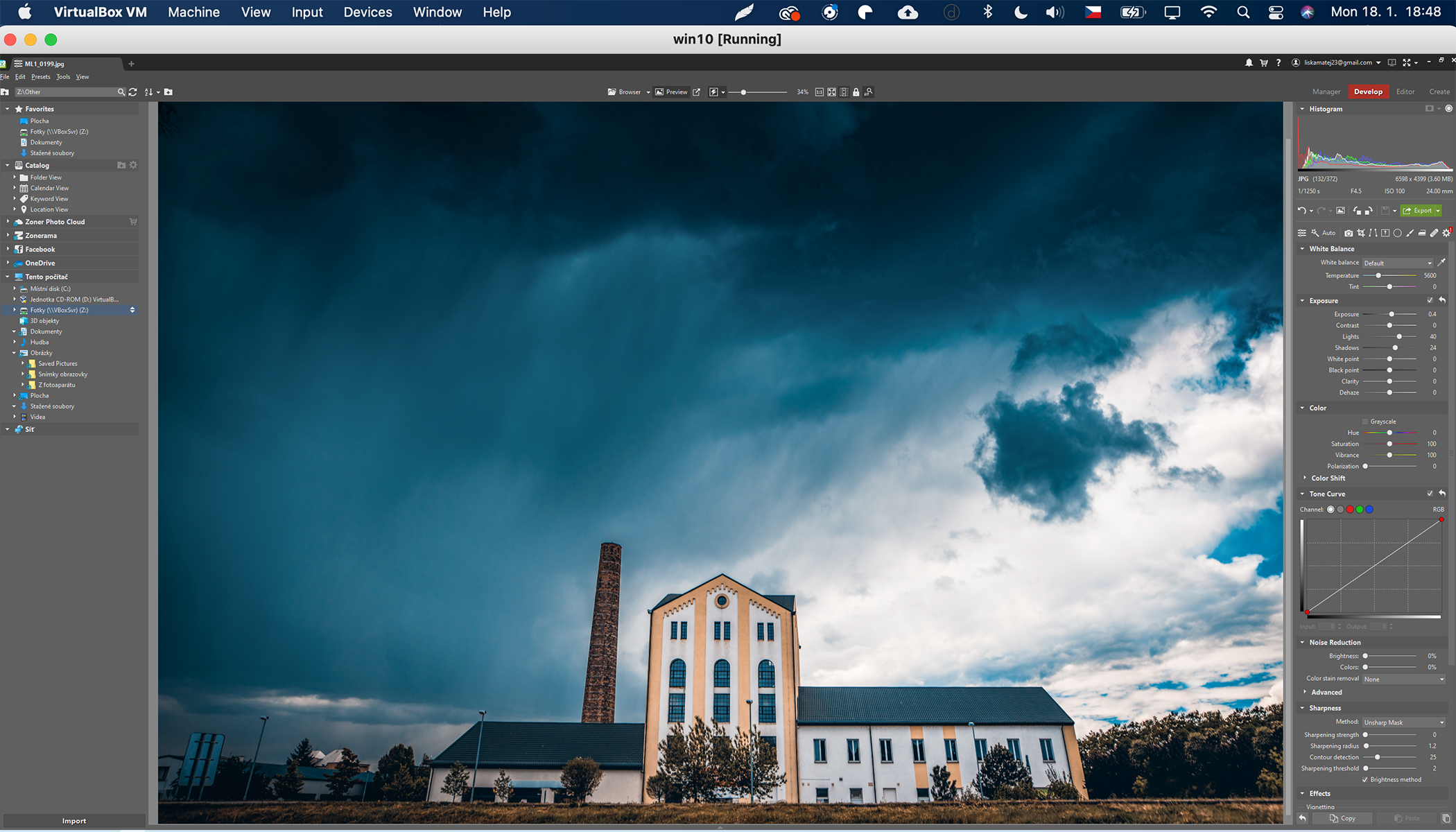 Ausführen von Zoner Photo Studio auf dem Mac