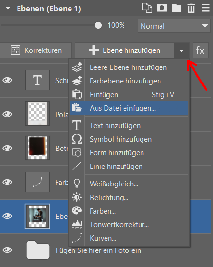 Fotos in Polaroid-Optik