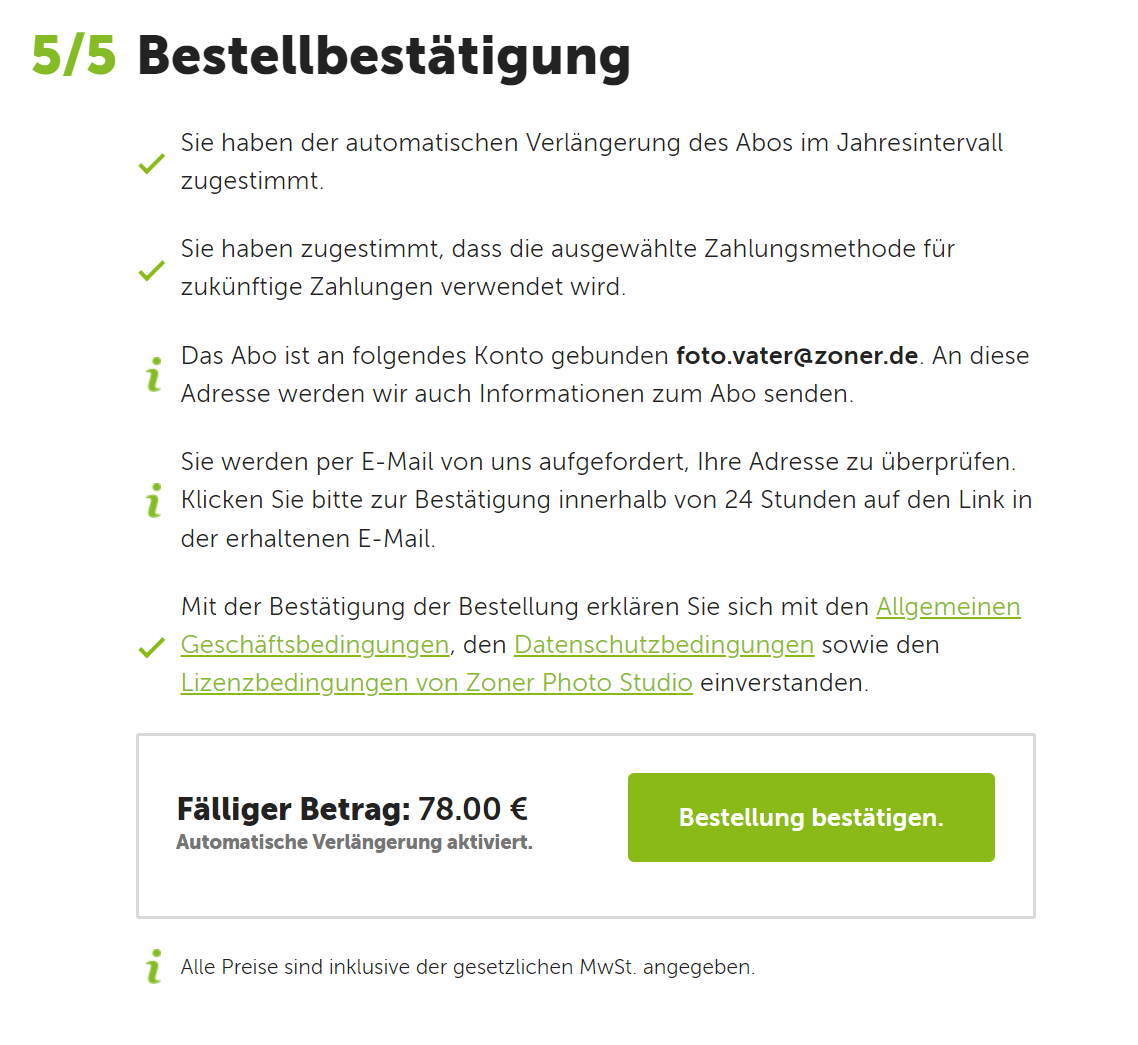 Zoner Studio kann der ganze Haushalt Fotos mit einer Familienlizenz bearbeiten