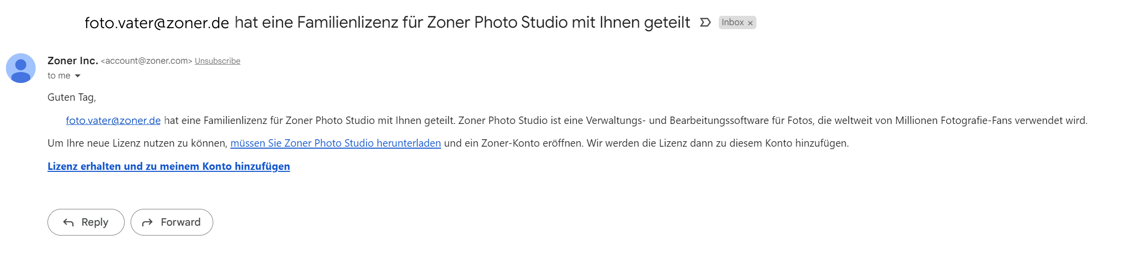 Zoner Studio kann der ganze Haushalt Fotos mit einer Familienlizenz bearbeiten