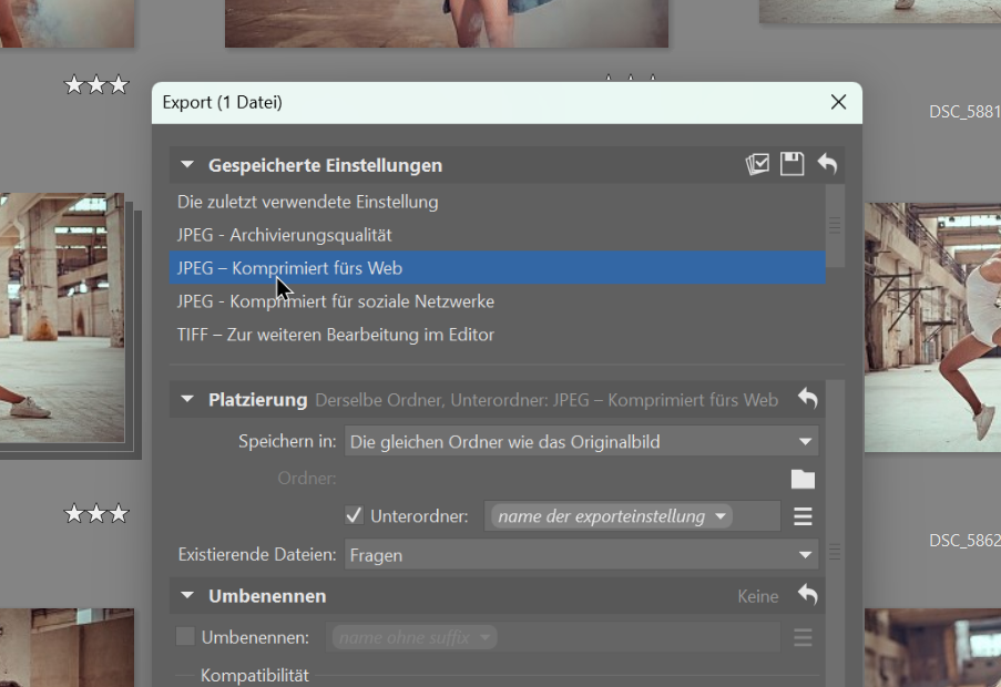 Mehr Besucher und schnellere Webseite Wie man Fotos für das Web bearbeitet