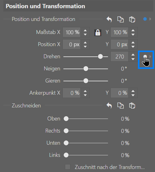Upgrade des Video-Editors