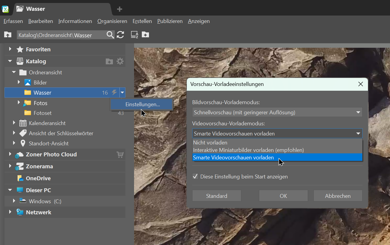 Upgrade des Video-Editors