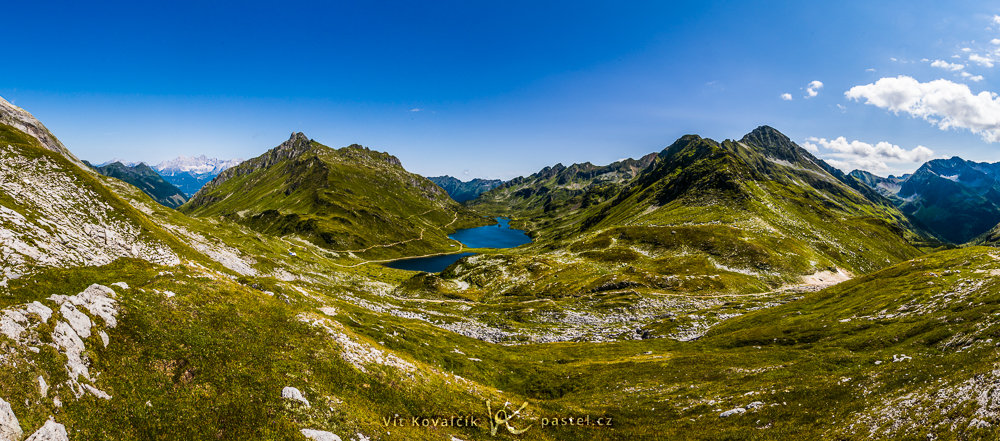 Panorama mit Giglachseen