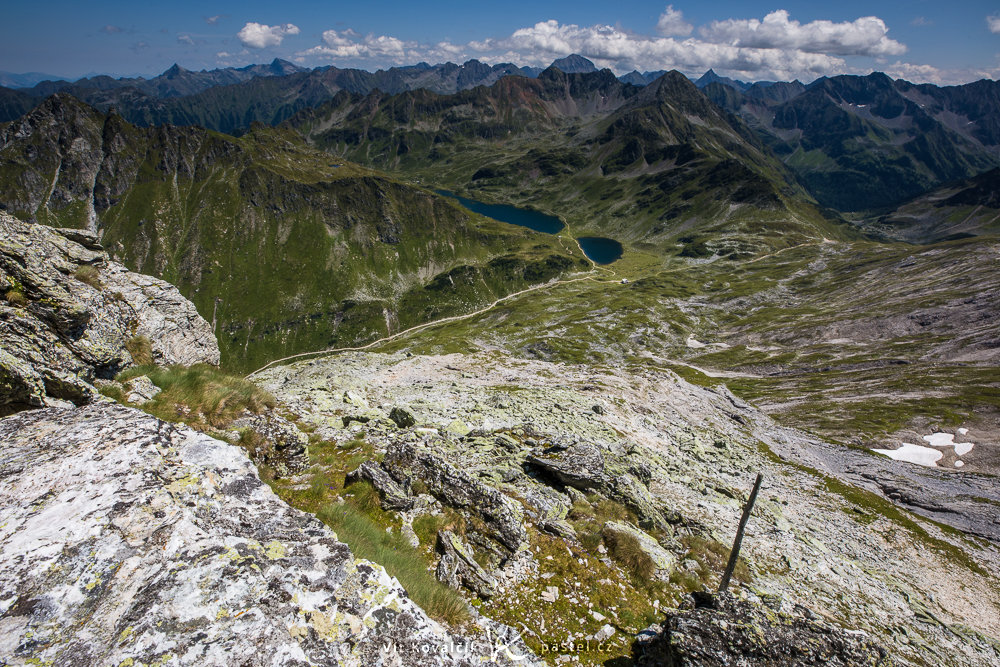 Panorama mit Giglachseen