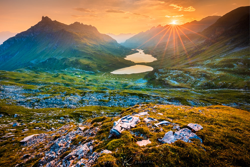 Panorama mit Giglachseen