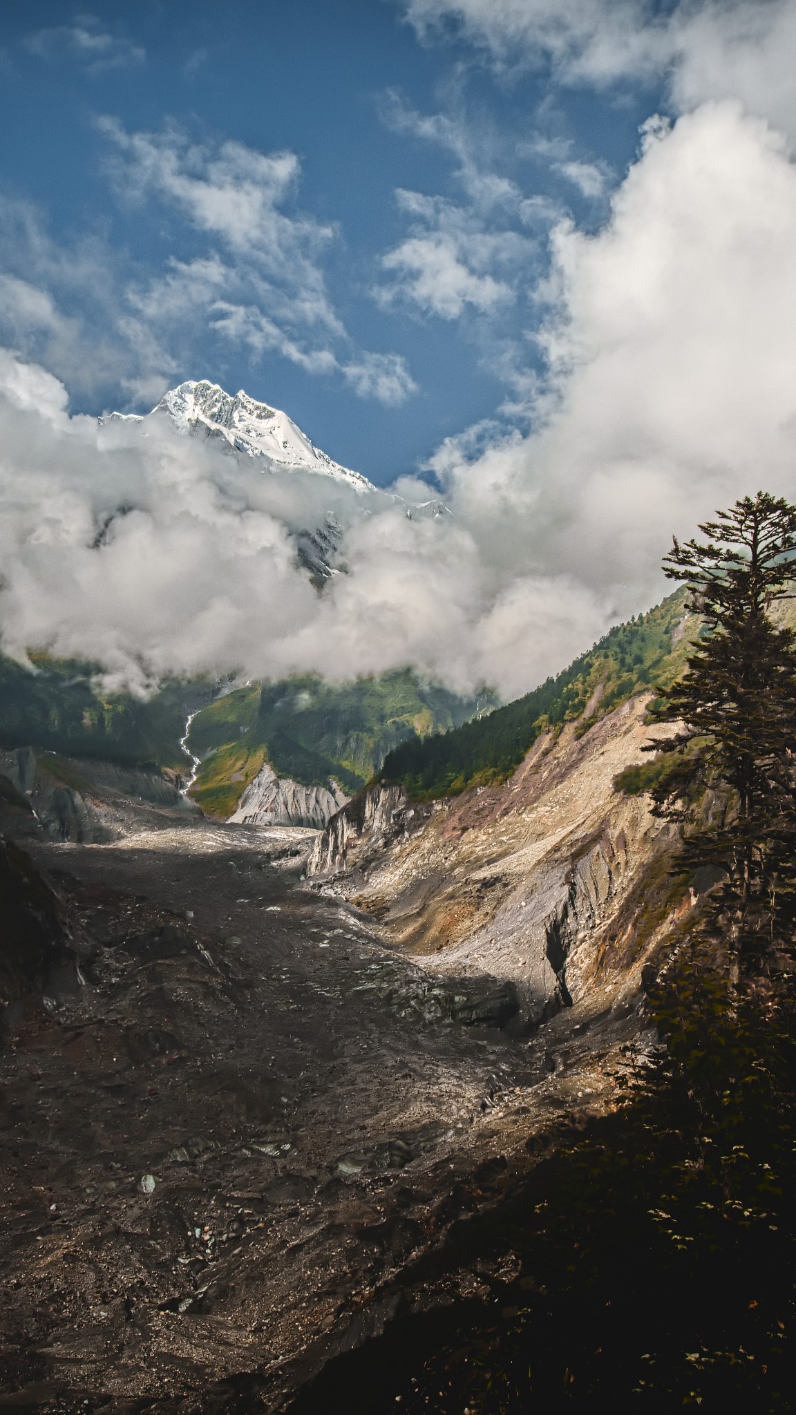 China der Heilige Berg in Osttibet