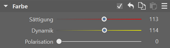 Porträt bearbeiten, farbe