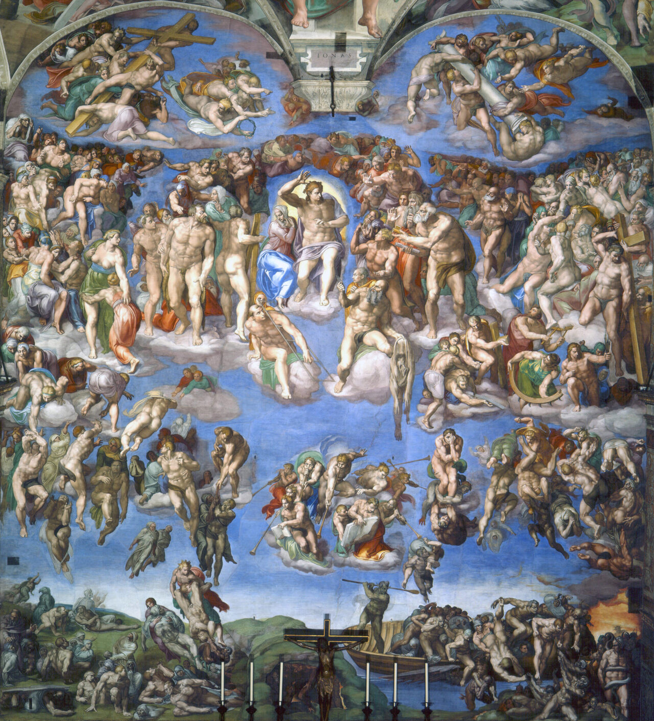 Das Jüngste Gericht. Michelangelo (1536 – 1541)
