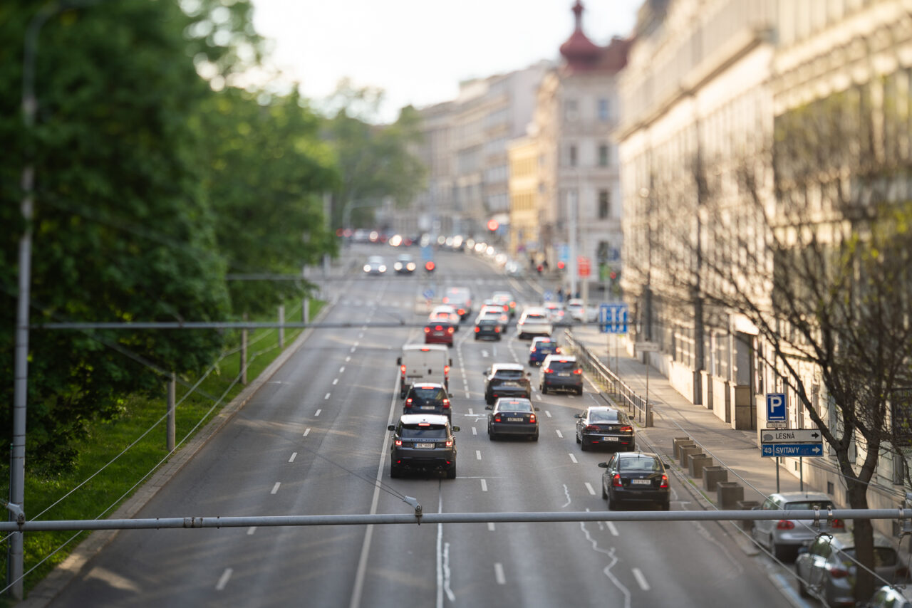 Tilt & Shift-Objektive, straße_miniatur