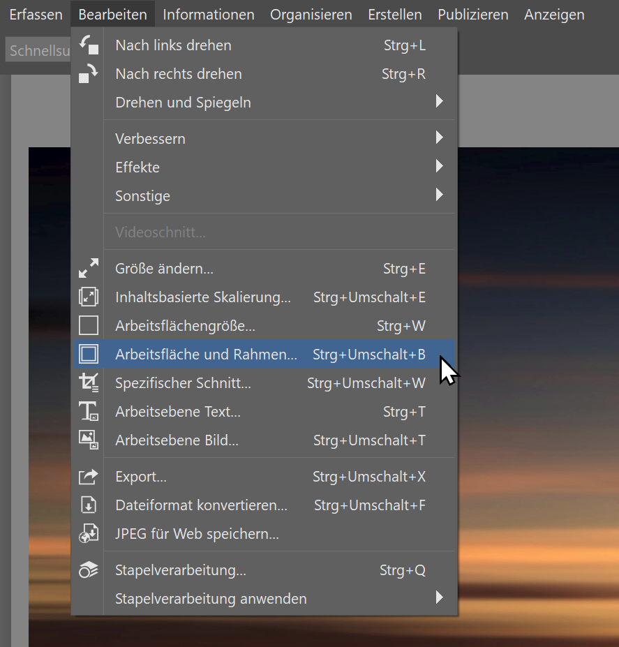 Sie einen Fotorahmen, Arbeitsflache