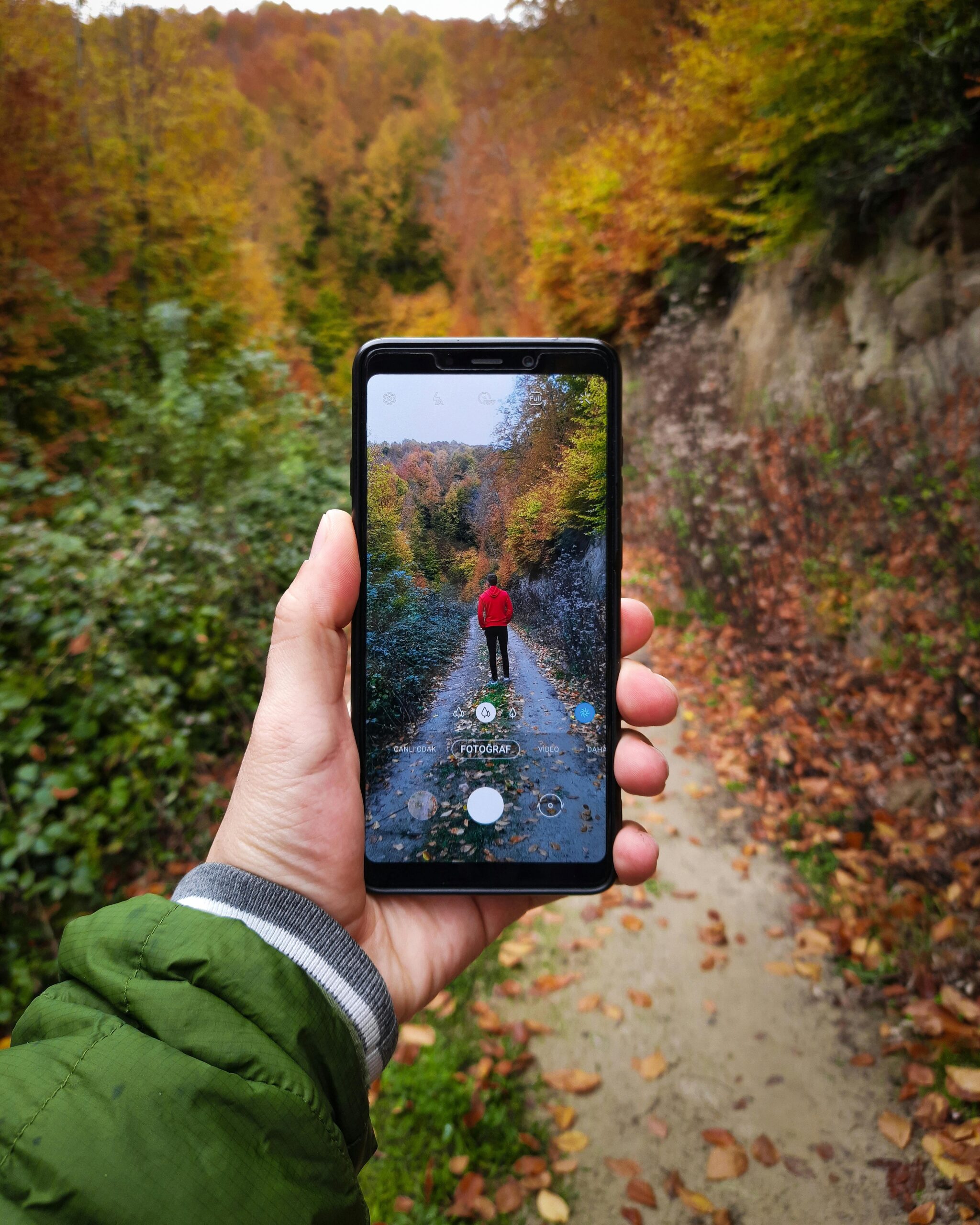 Handyfotografie, linie