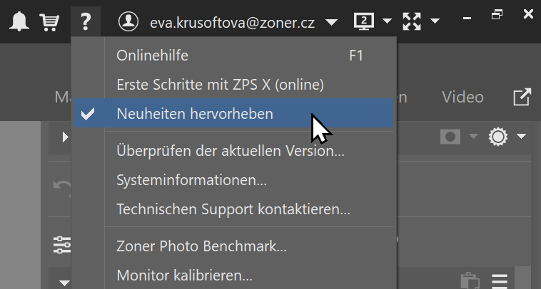 Zoner Studio 2024 Herbst-Update, neuheiten