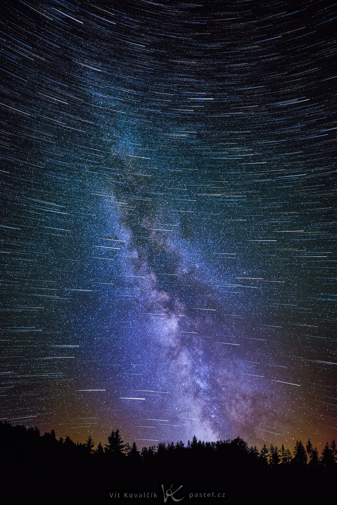 Ultraweitwinkelobjektive und ihre Verwendung, milchstrasse