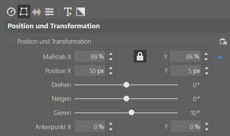 position-und-transformation