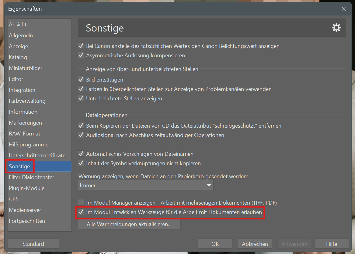 Funktion Anonymisierung, Aktivieren Sie die Funktion Anonymisierung