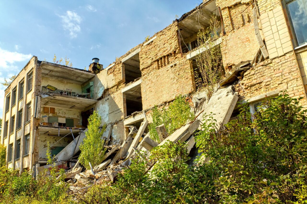 Tschernobyl, Prypjat, Schulgebäude