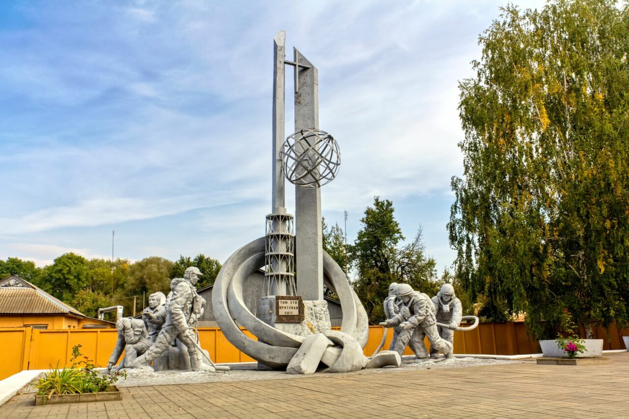 Tschernobyl, Denkmal „Denen, die die Welt gerettet haben“