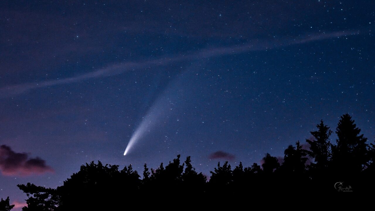 den Nachthimmel fotografieren, komet neowise